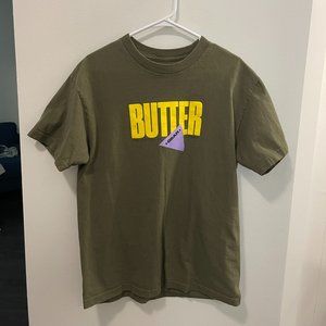 Butter Goods Gear Tee Green | Large